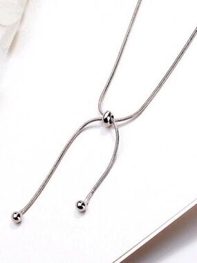 🌟 925 Sterling Silver  Adjustable Necklace Choker